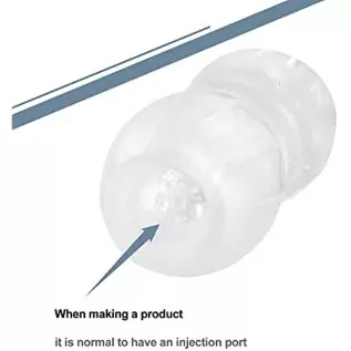 Male Masturbator Cup Sex Toys for Men,Portable Transparent Pocket Pussy Stroker with Vagina Textured