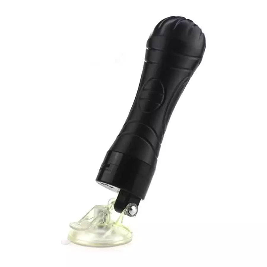 BeHorny Masturbator Male Sex Toy with Hands Free Suction Cup
