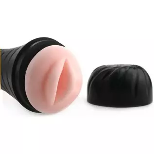 BeHorny Masturbator Male Sex Toy with Hands Free Suction Cup