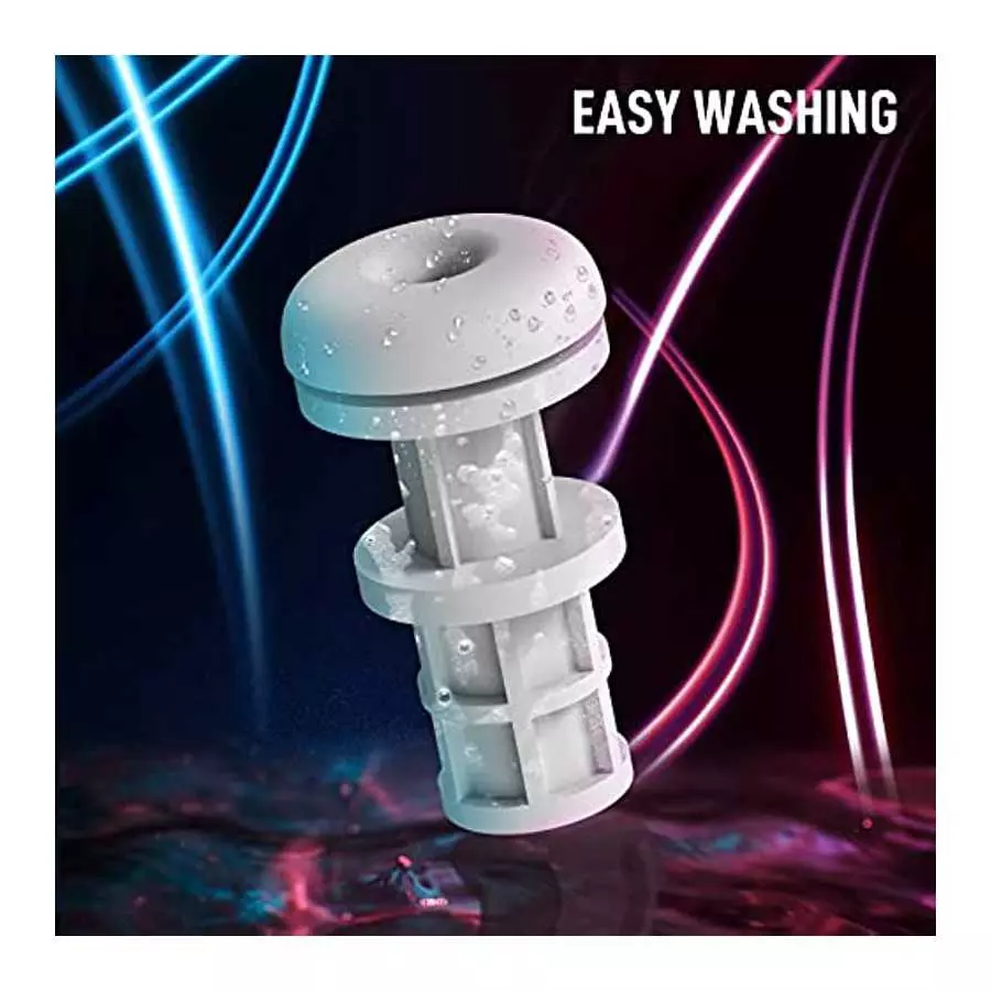 Automatic Male Masturbator, Surprix 7 Blowjob Thrusting Modes, Men Sex Toys, One-Click Hand-Free Pocket Pussy Function with 3D R