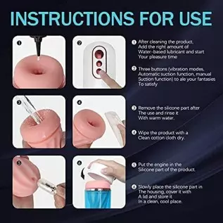 Automatic Male Masturbator Adult Men Sex Blowjob Toys with 7 Vibration Modes Sleeve Hands Free Pocket Pussy Stroker with 7 Modes Automatic Male Masturbator Adult Men Sex Blowjob Toys with 7 Vibration Modes Sleeve Hands Free Pocket Pussy Stroker with 7 Modes
