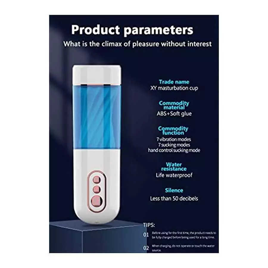 Automatic Male Masturbator Adult Men Sex Blowjob Toys with 7 Vibration Modes Sleeve Hands Free Pocket Pussy Stroker with 7 Modes