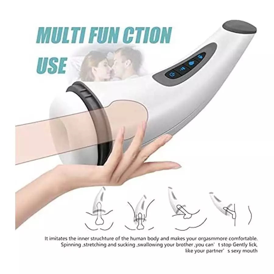 Male Masturbator Cup - Pocket Pussy 3D with Realistic Vagina Texture for Men Solo Play Lifelike Masturbation Adult Sex Toys Vibr