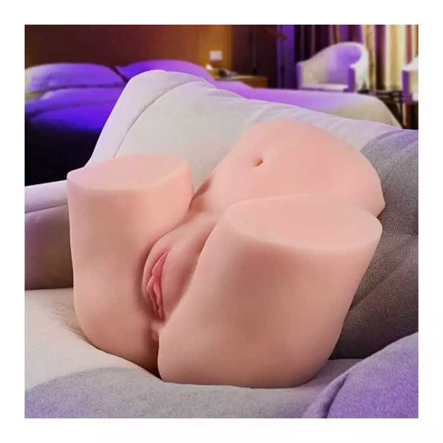 Unszz 19LB Male Masturbator Sex Doll Pocket Pussy Realistic Butt with Vagina Anus Stroker Torso Love Dolls Adult Sex Toys for Me