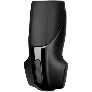 Satisfyer Men Masturbator Plus Vibration - Male Masturbation Cup, Pocket Vagina, Stroker, Realistic Feeling, Vibrating Stimulati