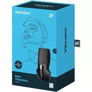 Satisfyer Men Masturbator Plus Vibration - Male Masturbation Cup, Pocket Vagina, Stroker, Realistic Feeling, Vibrating Stimulati