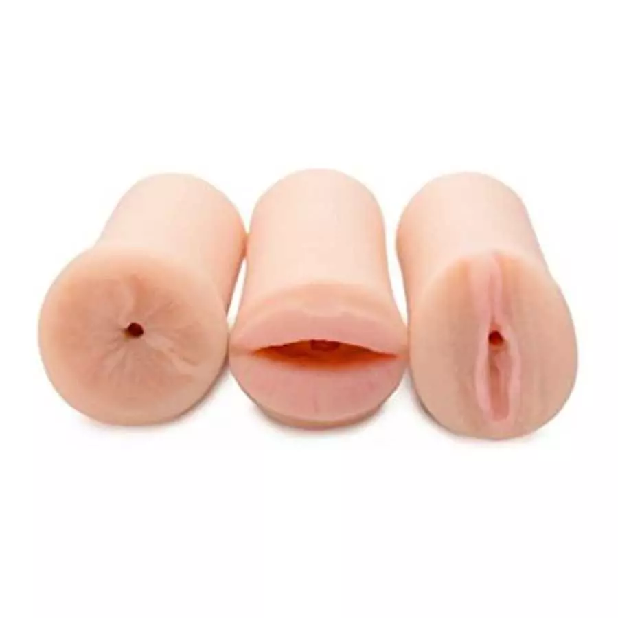 Jesse Jane Three Way Pussy Ass and Mouth Stroker Set