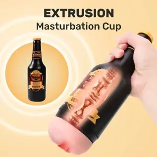 Male Masturbator Male Sex Toy, Realistic Beer Bottle Textured Pocket Pussy for Men, Masturbation Cup Mens Stroker, Toy Adult Mal Male Masturbator Male Sex Toy, Realistic Beer Bottle Textured Pocket Pussy for Men, Masturbation Cup Mens Stroker, Toy Adult Mal