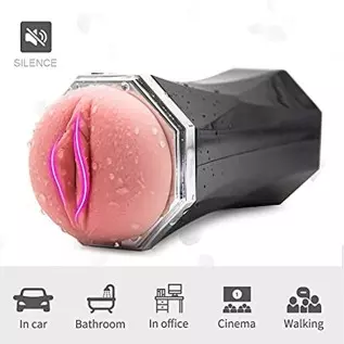 Men Massage Trainer Realistic 3D Pocket Pussuy with Tight Sleeve Stroker Mouth and Pussy Double Head Masturbration Cup Hand Free Men Massage Trainer Realistic 3D Pocket Pussuy with Tight Sleeve Stroker Mouth and Pussy Double Head Masturbration Cup Hand Free