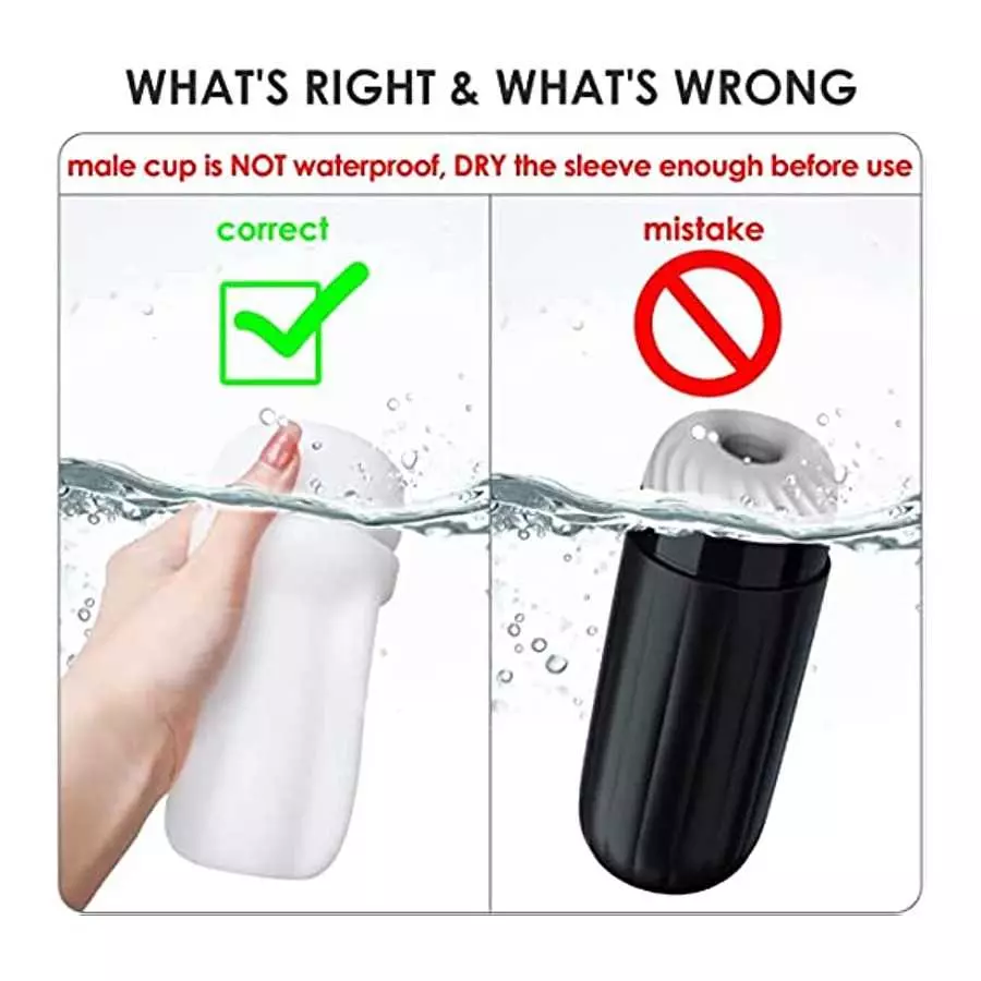 APP-Remote Automatic Sucking Masturbator Men Sex-Toy - SVAKOM APP-Control & 2D Interactive Hands Free Masturbators Cup with 5 Su