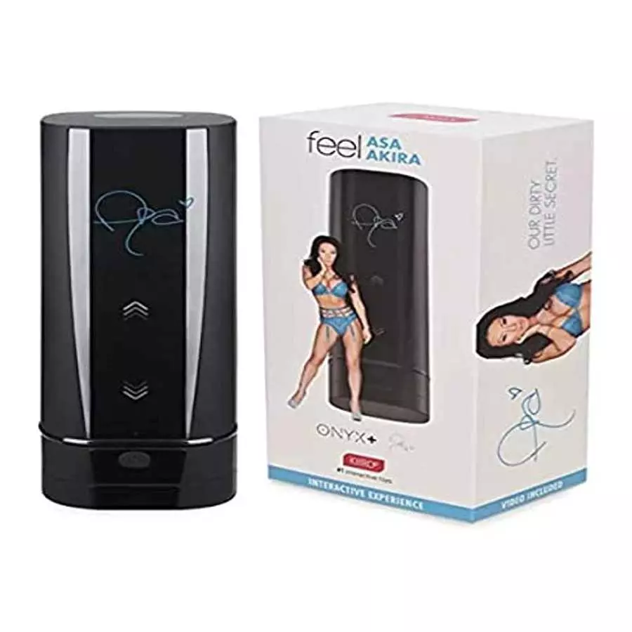 Kiiroo Onyx+ Interactive Masturbator ASA Akira Experience Kiiroo Onyx+ Interactive Masturbator ASA Akira Experience