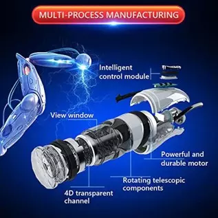 2023 New Automatic Male Masturbators - Upgraded 7 Vibration & Suction Hands Free Pocket Pussy Male Stroker with 3D Realistic Tex 2023 New Automatic Male Masturbators - Upgraded 7 Vibration & Suction Hands Free Pocket Pussy Male Stroker with 3D Realistic Tex