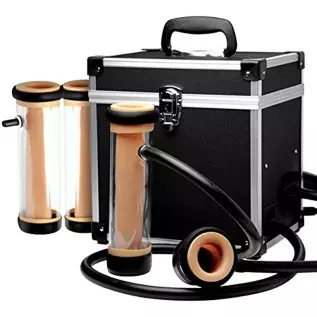 Lovebotz The Super Milker Automatic Deluxe Stroker Machine for Men and Adult Couples, Auto Stroking and Milking Pleasure Device,