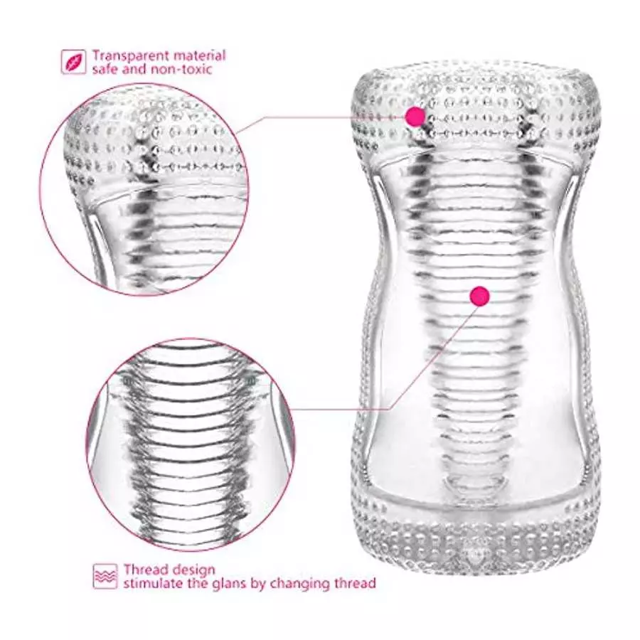 Male Masturbators for Men Vagina Vacuum Pocket Pussy Vaginator Endurance Exercise Masturbation Sex Toys Suction Airplane Cup