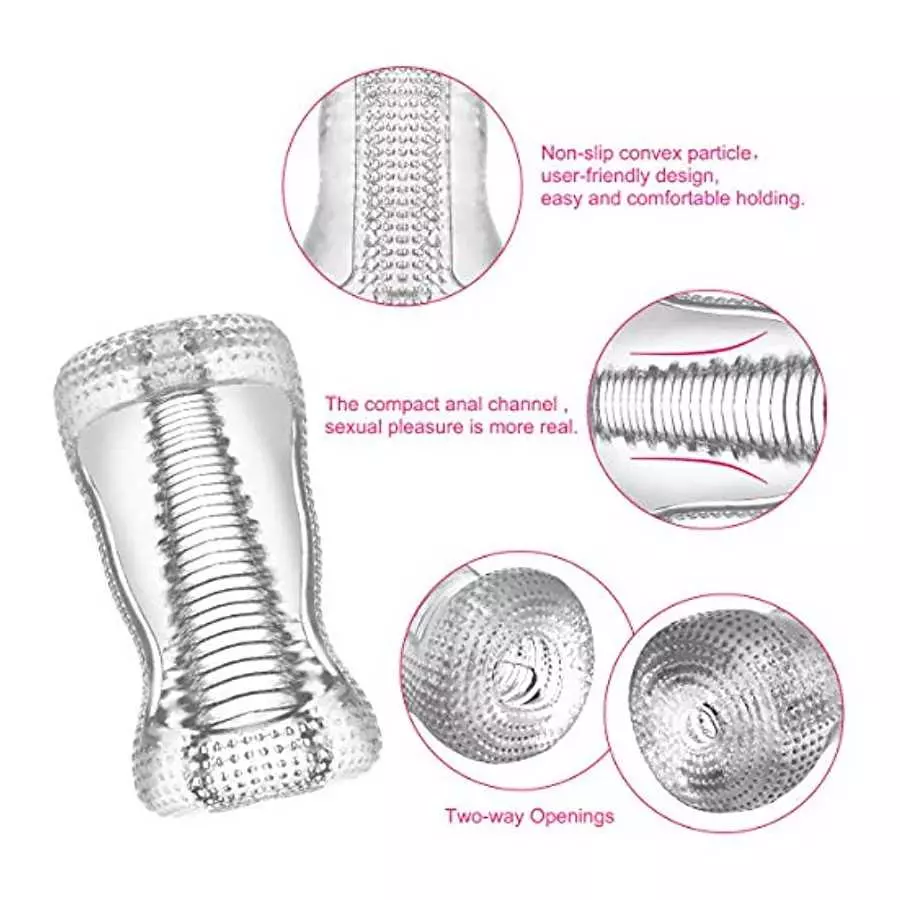 Male Masturbators for Men Vagina Vacuum Pocket Pussy Vaginator Endurance Exercise Masturbation Sex Toys Suction Airplane Cup