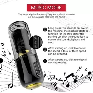 Rechargeable Automatic Male Masturbators Toys - Suction Hands Free Pocket Pussy Male Stroker with 3D Realistic Textured,Adult Se Rechargeable Automatic Male Masturbators Toys - Suction Hands Free Pocket Pussy Male Stroker with 3D Realistic Textured,Adult Se