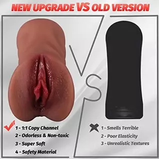 Male Masturbators Adult Sex Toys with 3D Realistic Textured, Vernota Lifelike Brown Skin Pocket Pussy Anal Sex Stroker Sex Doll Male Masturbators Adult Sex Toys with 3D Realistic Textured, Vernota Lifelike Brown Skin Pocket Pussy Anal Sex Stroker Sex Doll