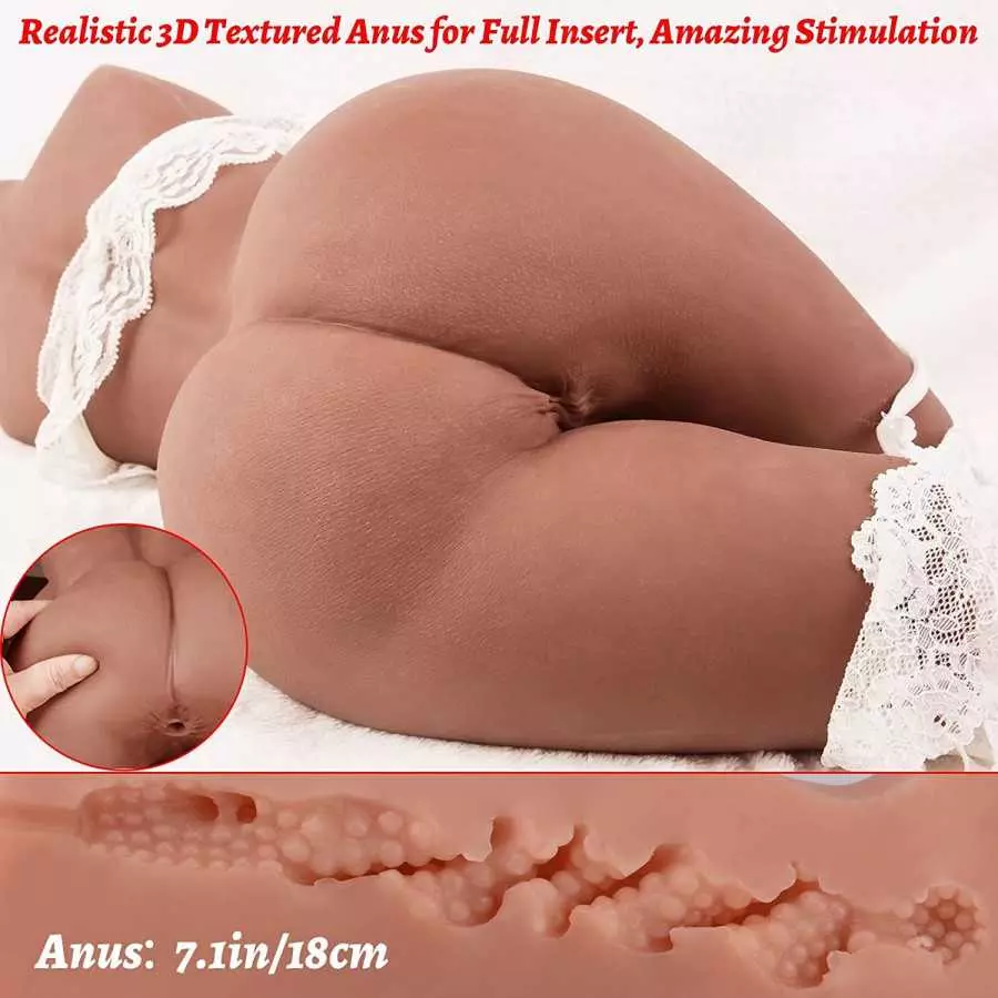 Shemale Sex Doll with Torso Realistic Dildo Breasts and Anal Lifelike Transsexual Love Dolls Hugh Penis Silicone Breast Anal Tes