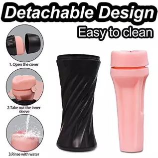 Male Masturbation Cup, Realistic Textured Vaginal Pussy, Super Soft Male Masturbation Stroker, Adult Sex Toys Male Masturbation Cup, Realistic Textured Vaginal Pussy, Super Soft Male Masturbation Stroker, Adult Sex Toys