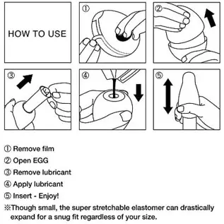 TENGA EGG-013C Wavy II Cool Edition Easy Beat Egg Portable Male Masturbator