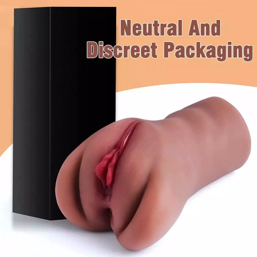 Male Masturbators Sex Toys for Men: 3D Realistic Vagina Pussy and Tight Anus Sex Stroker, Textured Sex Doll Adult Male Sex Toy f