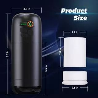 Automatic Bidirectional Rotating Male Masturbator Sex Toy with 6 Rotation, LOVENOTE Pocket Pussy with Realistic Sleeve Stroker M Automatic Bidirectional Rotating Male Masturbator Sex Toy with 6 Rotation, LOVENOTE Pocket Pussy with Realistic Sleeve Stroker M