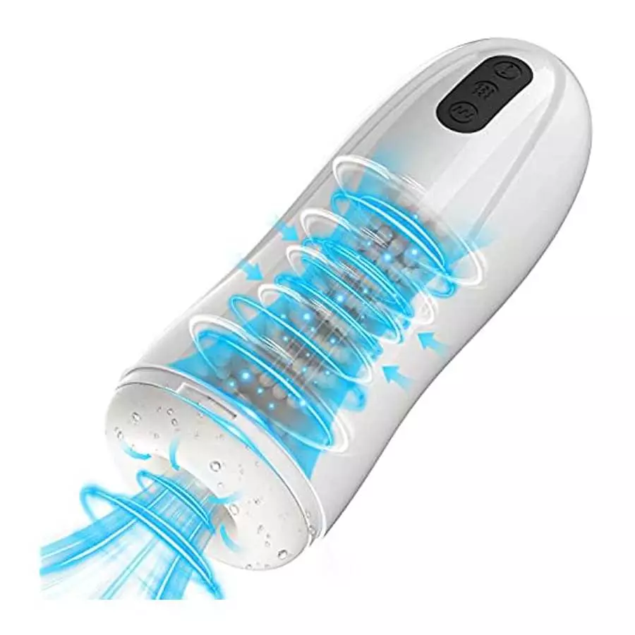 Automatic Male Masturbator, Male Masturbators Cup with 5 Types of Sucking and 12 Types of Vibration for Penis Stimulation, Elect Automatic Male Masturbator, Male Masturbators Cup with 5 Types of Sucking and 12 Types of Vibration for Penis Stimulation, Elect