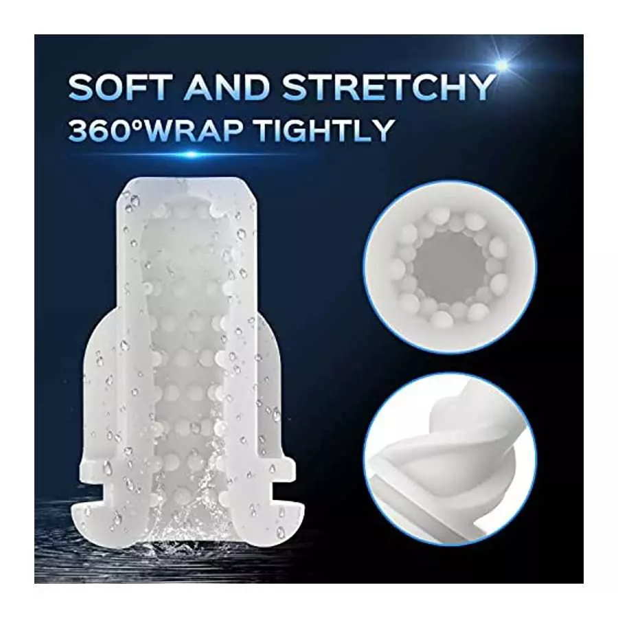 Automatic Male Masturbator, Male Masturbators Cup with 5 Types of Sucking and 12 Types of Vibration for Penis Stimulation, Elect