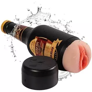 Male Masturbators Cup 3D Realistic Vagina and Mouth Masturbator with Teeth and Tongue Masturbation Cup