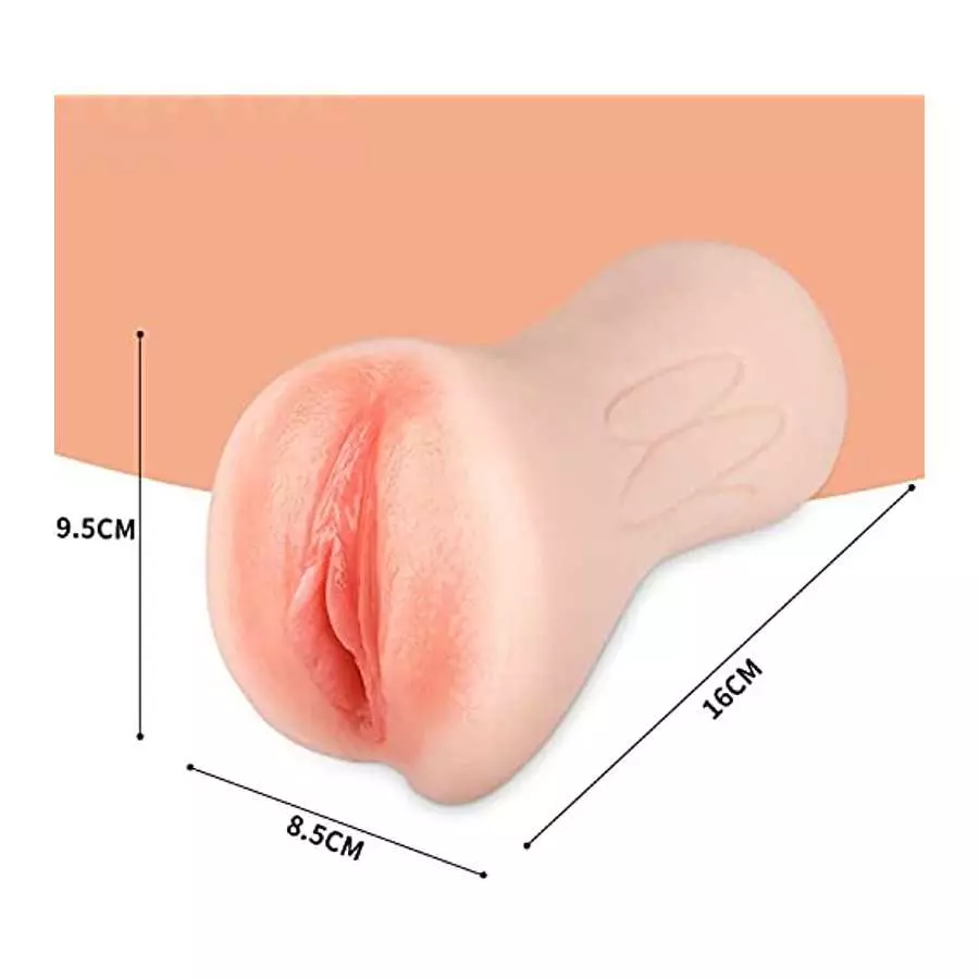 Efgove 0.5KG Sucking Male Masturbator, 3D Realistic Textured Pocket Pussy for Male Masturbation, Penis Blowjob Adult Sex Toys fo