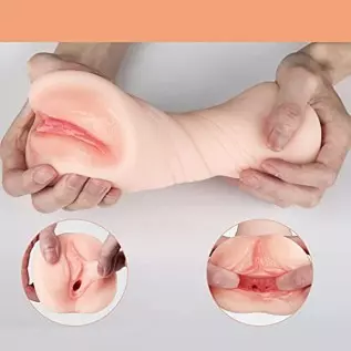 Efgove 0.5KG Sucking Male Masturbator, 3D Realistic Textured Pocket Pussy for Male Masturbation, Penis Blowjob Adult Sex Toys fo Efgove 0.5KG Sucking Male Masturbator, 3D Realistic Textured Pocket Pussy for Male Masturbation, Penis Blowjob Adult Sex Toys fo