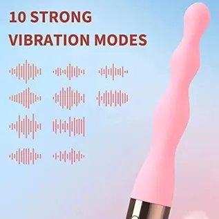 MOONA G Spot Dildo Vibrator for Women with 10 Modes Strong Vibration for Vagina Anal Clitoris Stimulator Adult Sex Toy for Women