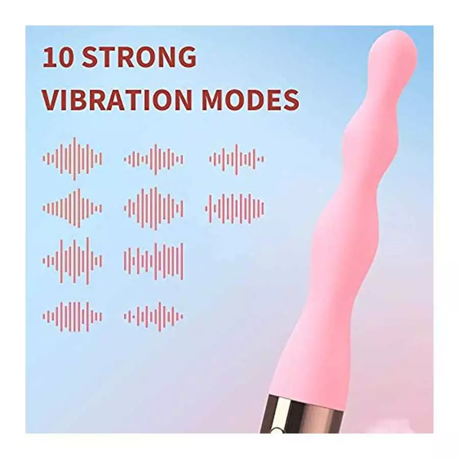 MOONA G Spot Dildo Vibrator for Women with 10 Modes Strong Vibration for Vagina Anal Clitoris Stimulator Adult Sex Toy for Women