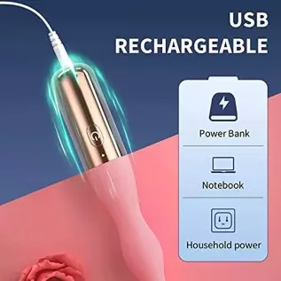 MOONA G Spot Dildo Vibrator for Women with 10 Modes Strong Vibration for Vagina Anal Clitoris Stimulator Adult Sex Toy for Women