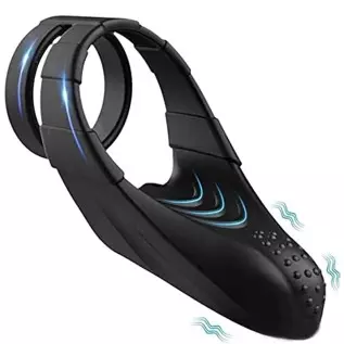 Male Vibrator Handheld Male Masturbator Penis Vibrator for Male Masturbation with 10 Vibration Modes Adult Sex Toys for Men