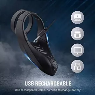 Male Vibrator Handheld Male Masturbator Penis Vibrator for Male Masturbation with 10 Vibration Modes Adult Sex Toys for Men