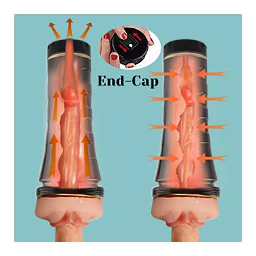 Automatic Male Masturbator Cup Adult Sex Toys Realistic Textured Pocket Vagina Pussy Man Masturbation Stroker