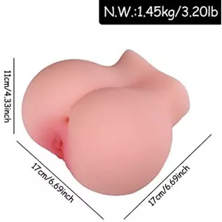 Ehxil&Exhau Realistic Lifelike Sex Doll Men Masturbator Adult Toy Torso Doll Pocket Pussy for Men Masturbation, 3D Realistic Tex