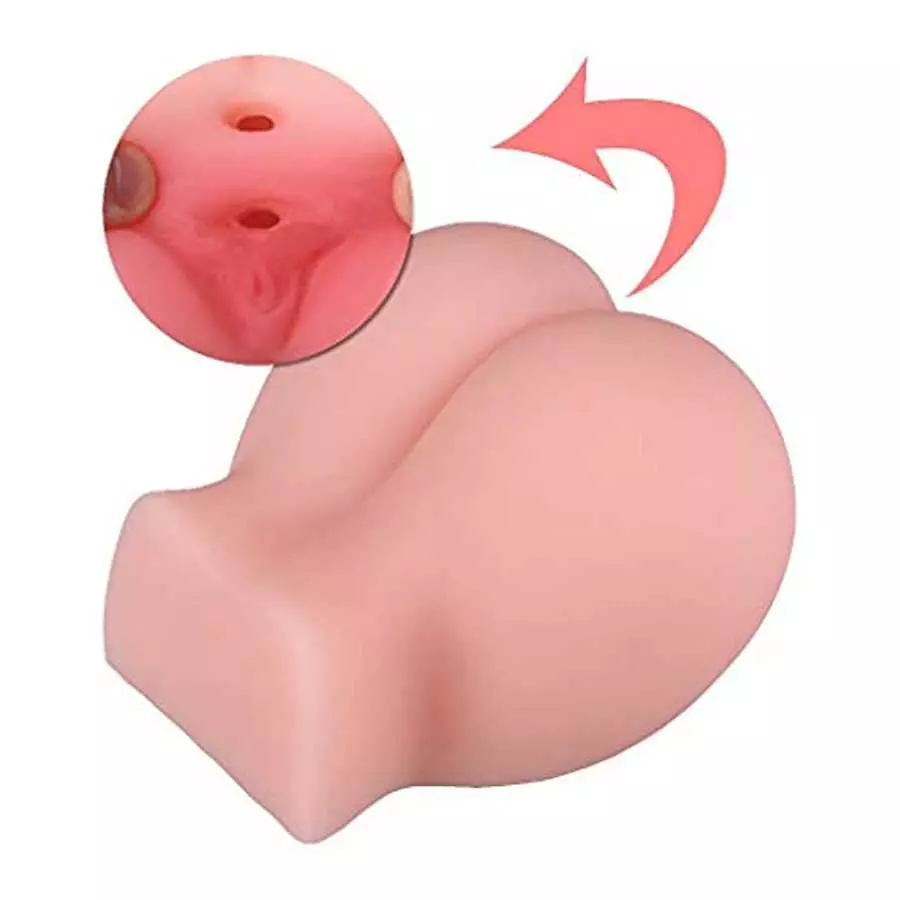 Ehxil&Exhau Realistic Lifelike Sex Doll Men Masturbator Adult Toy Torso Doll Pocket Pussy for Men Masturbation, 3D Realistic Tex