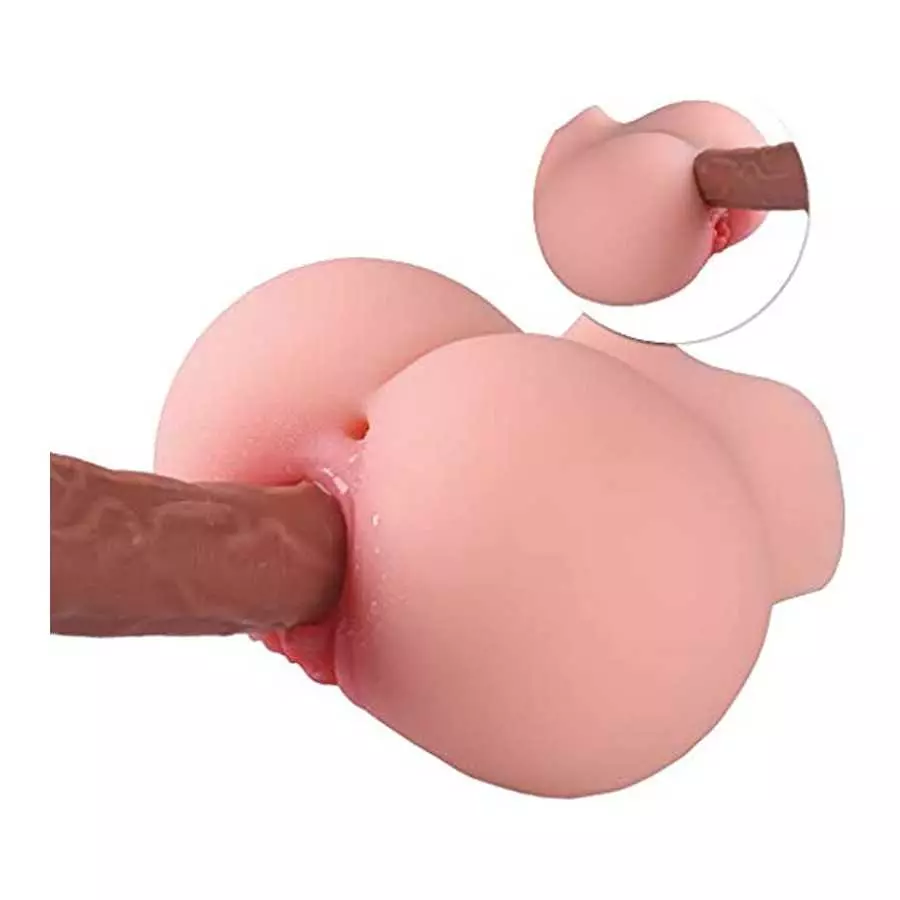 Ehxil&Exhau Realistic Lifelike Sex Doll Men Masturbator Adult Toy Torso Doll Pocket Pussy for Men Masturbation, 3D Realistic Tex