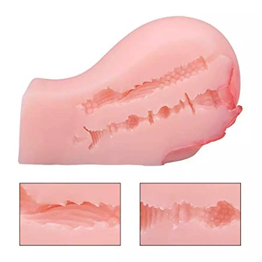 Ehxil&Exhau Realistic Lifelike Sex Doll Men Masturbator Adult Toy Torso Doll Pocket Pussy for Men Masturbation, 3D Realistic Tex