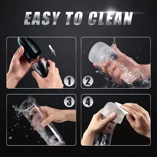 Electric Male Masturbators, Blowjob Male Masturbator Cup with 3 Vacuum Suction and Thick Pocket Pussy for Men Masturbation, Tivi