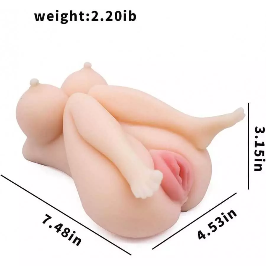 JOYLANE Body Realistic Sex Doll For Men Adult Toy - Male Stroker Realistic Female Torso Flesh Light - Male Masturbators Toys Mad