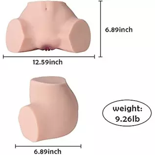 The Doggy-Style™ by Silicon Wives, Realistic Male Masturbator, Lifelike Sex Toy for Men