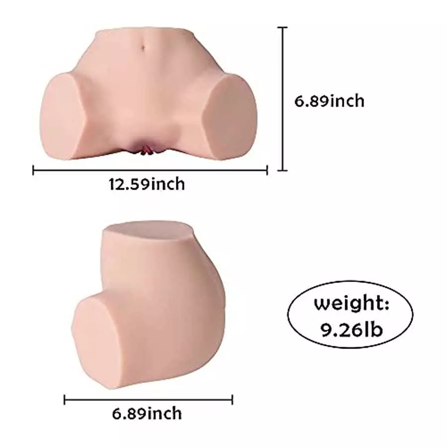 The Doggy-Style™ by Silicon Wives, Realistic Male Masturbator, Lifelike Sex Toy for Men