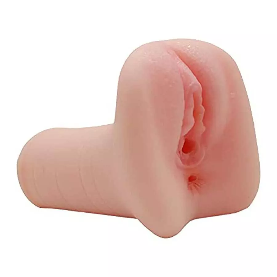 Pocket Pussy Male Masturbator Cup with 2 Built-in Cork Ring Realistic Textured Stroker with Vagina and Tight Anus for Men Pocket Pussy Male Masturbator Cup with 2 Built-in Cork Ring Realistic Textured Stroker with Vagina and Tight Anus for Men