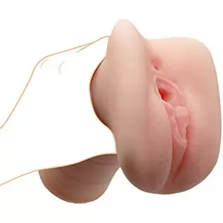 Pocket Pussy Male Masturbator Cup with 2 Built-in Cork Ring Realistic Textured Stroker with Vagina and Tight Anus for Men Pocket Pussy Male Masturbator Cup with 2 Built-in Cork Ring Realistic Textured Stroker with Vagina and Tight Anus for Men
