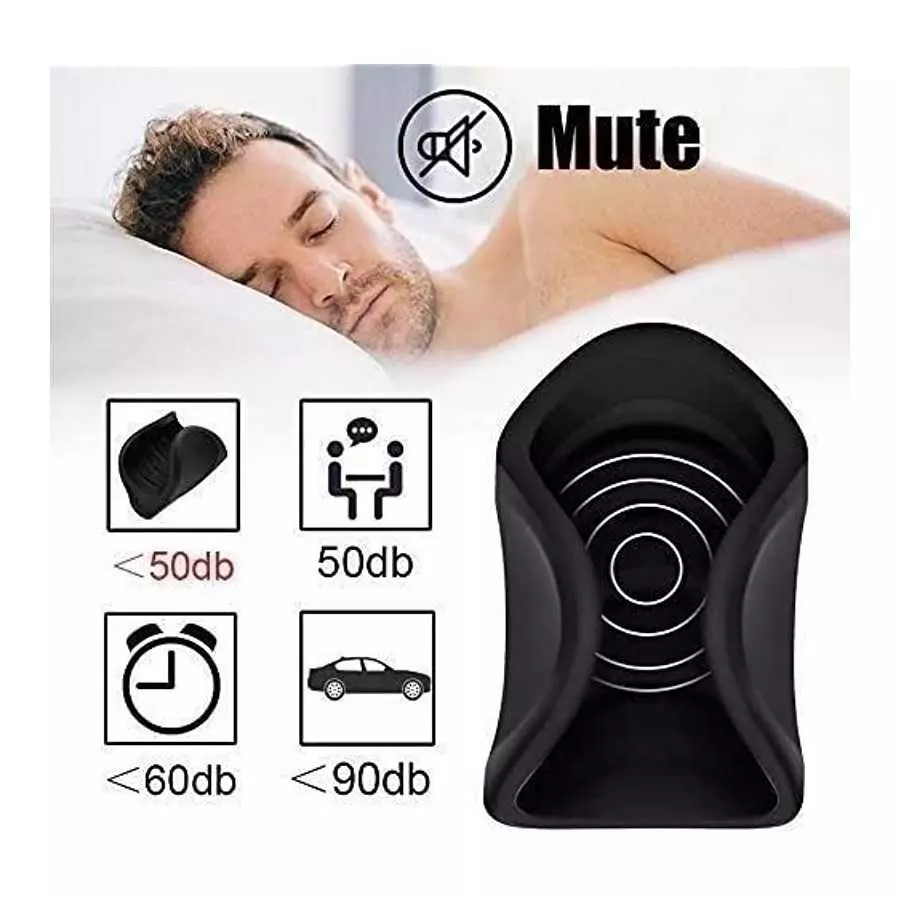 2 in 1 Male Vibrator, Male Masturbator with Elastic Glans, for Penis Vibrator, with 10 Vibration Mode Male Sex Toys