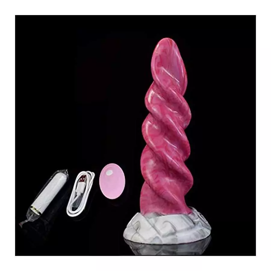 8.46" Thread Silicone Vibrating Anal Plug Women Dildo Vibrator with 10 Vibration Modes, Flexible Realistic Dildo Suction Cup Dil 8.46" Thread Silicone Vibrating Anal Plug Women Dildo Vibrator with 10 Vibration Modes, Flexible Realistic Dildo Suction Cup Dil