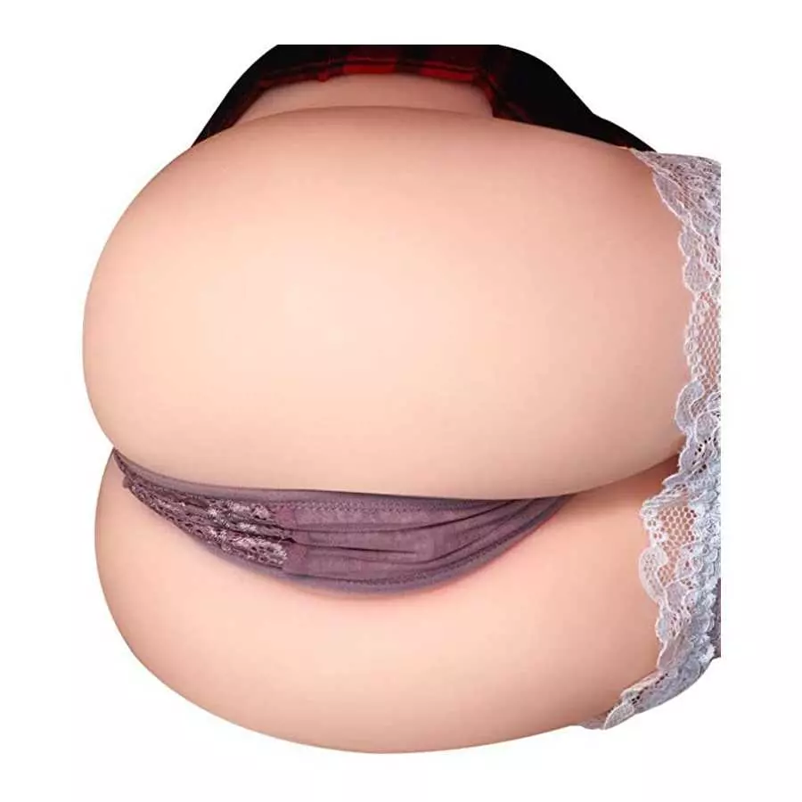 daomo Realistic Male Masturbator with 3D Virgin Pussy Ass for Men Masturbation, Soft Love Doll Stroker Tight Suction Power Doggy